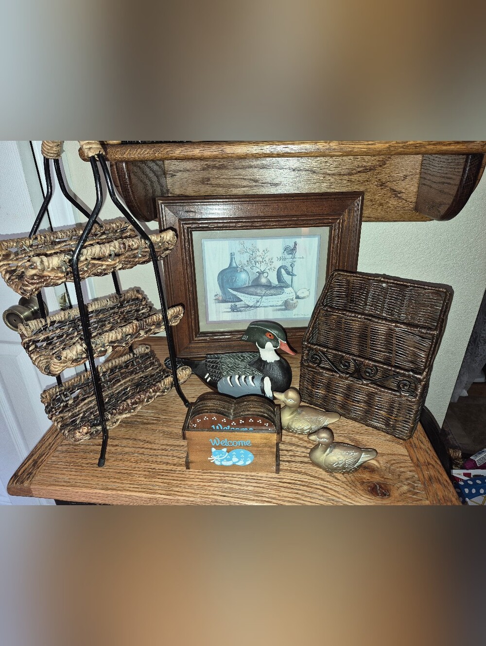 Rustic Primitive Country Decor Lot, Farmhouse